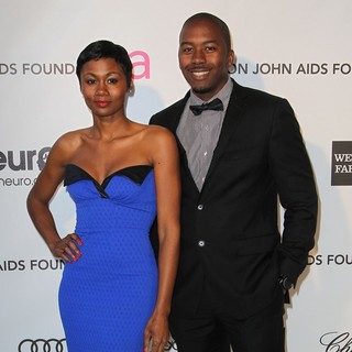 Emayatzy Corinealdi in 21st Annual Elton John AIDS Foundation's Oscar Viewing Party