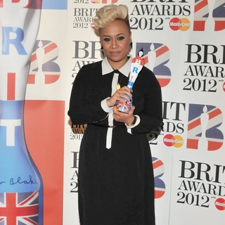 Emeli Sande in The BRIT Awards 2012 - Winners Board
