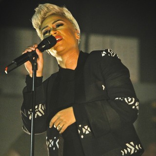 Emeli Sande in Emeli Sande Performs Live in Concert on The First Night of Her UK Tour