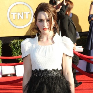 Emilia Clarke in The 18th Annual Screen Actors Guild Awards - Arrivals