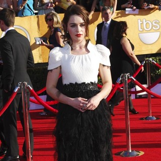 Emilia Clarke in The 18th Annual Screen Actors Guild Awards - Arrivals