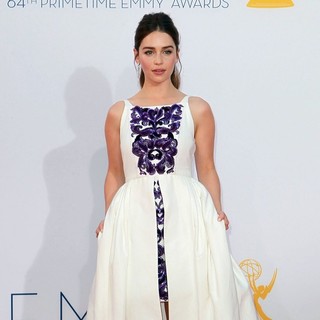 Emilia Clarke in 64th Annual Primetime Emmy Awards - Arrivals