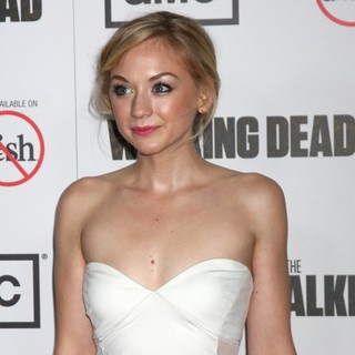 Emily Kinney in Premiere of AMC's The Walking Dead 3rd Season - Arrivals