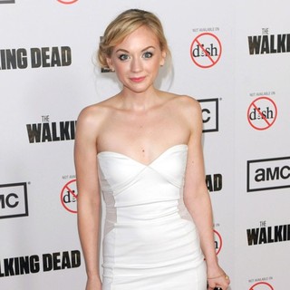Emily Kinney in Premiere of AMC's The Walking Dead 3rd Season - Arrivals