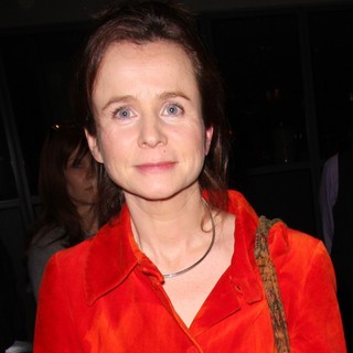 Emily Watson in Celebrities Outside The Soho Hotel