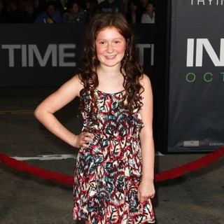 Emma Kenney in The Premiere of In Time - Arrivals