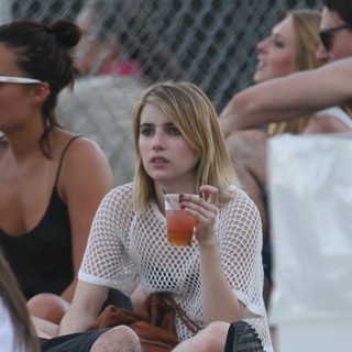 Emma Roberts in Celebrities at The 2012 Coachella Valley Music and Arts Festival - Week 2 Day 1