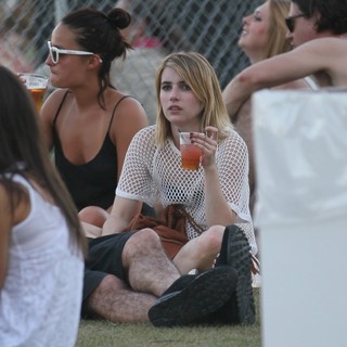 Emma Roberts in Celebrities at The 2012 Coachella Valley Music and Arts Festival - Week 2 Day 1