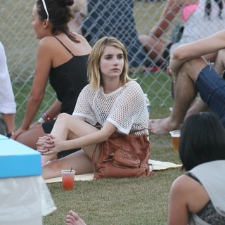 Emma Roberts in Celebrities at The 2012 Coachella Valley Music and Arts Festival - Week 2 Day 1