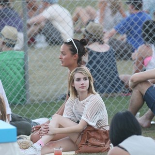 Emma Roberts in Celebrities at The 2012 Coachella Valley Music and Arts Festival - Week 2 Day 1