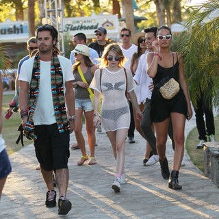 Emma Roberts in Celebrities at The 2012 Coachella Valley Music and Arts Festival - Week 2 Day 1