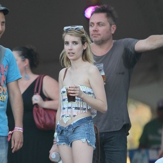Emma Roberts in Celebrities at The 2012 Coachella Valley Music and Arts Festival - Week 2 Day 3