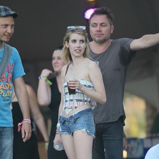 Emma Roberts in Celebrities at The 2012 Coachella Valley Music and Arts Festival - Week 2 Day 3
