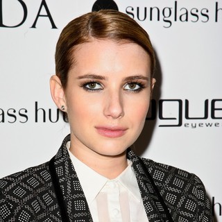 Emma Roberts in The Vogue Eyewear and CFDA Unveiling of The Emma Sunglass with Nanette Lepore and Emma Roberts