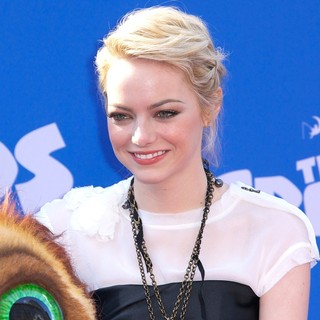 Emma Stone in The Croods Premiere - Arrivals
