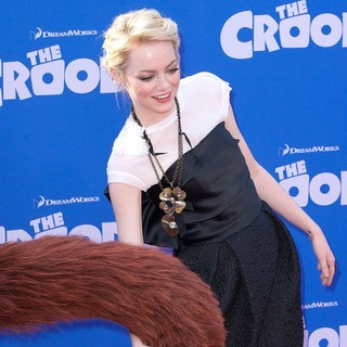 Emma Stone in The Croods Premiere - Arrivals