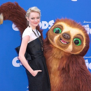 Emma Stone in The Croods Premiere - Arrivals