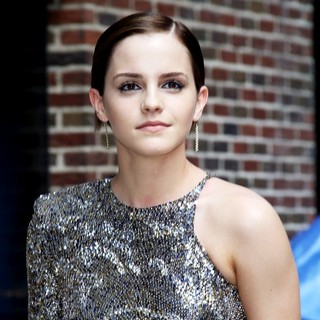 Emma Watson in The Late Show with David Letterman - Arrivals