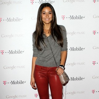 Emmanuelle Chriqui in Celebrity Magenta Carpet Arrivals at The Launch Party for Google Music Available on T-Mobile