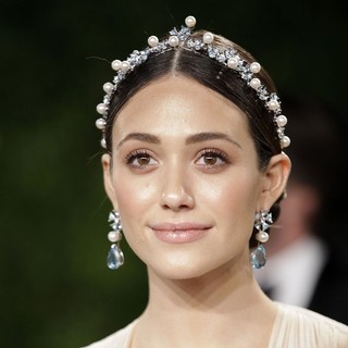 Emmy Rossum in 2013 Vanity Fair Oscar Party - Arrivals