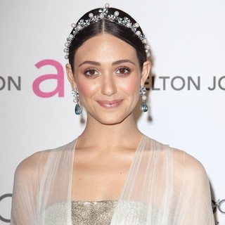 Emmy Rossum in 21st Annual Elton John AIDS Foundation's Oscar Viewing Party
