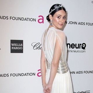 Emmy Rossum in 21st Annual Elton John AIDS Foundation's Oscar Viewing Party