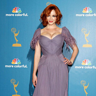 Christina Hendricks in The 62nd Annual Primetime Emmy Awards - Press Room