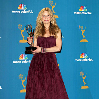 Kyra Sedgwick in The 62nd Annual Primetime Emmy Awards - Press Room