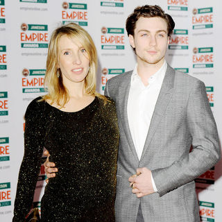 Sam Taylor-Wood, Aaron Johnson in The Empire Film Awards 2010