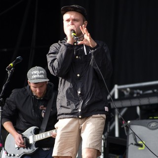 Rory Clewlow, Rou Reynolds, Enter Shikari in Leeds Festival 2012 - Day Three