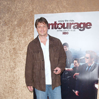 Nathan Fillion in Los Angeles Premiere of The HBO Original Series 'Entourage' - Arrivals