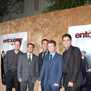Kevin Dillon, Jerry Ferrara, Jeremy Piven, Kevin Connolly, Adrian Grenier in Los Angeles Premiere of The HBO Original Series 'Entourage' - Arrivals