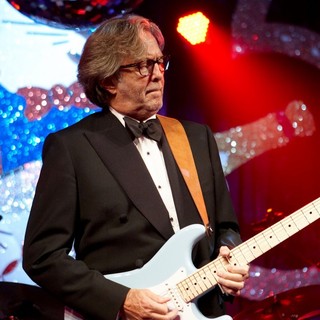 Eric Clapton in Eric Clapton 25th Anniversary Dinner of The Bunbury Celebrity Cricket Team