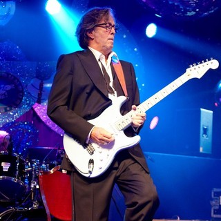 Eric Clapton in Eric Clapton 25th Anniversary Dinner of The Bunbury Celebrity Cricket Team