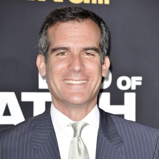 Eric Garcetti in Los Angeles Premiere of End of Watch