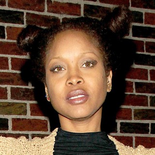 Erykah Badu in Celebrities Arrive at The Ed Sullivan Theater for The Late Show with David Letterman