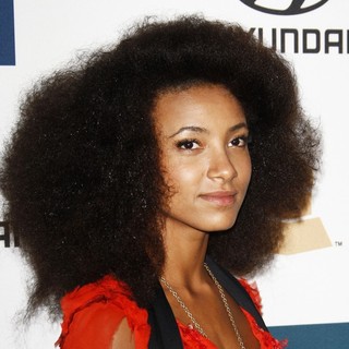 Esperanza Spalding in Clive Davis and The Recording Academy's 2012 Pre-GRAMMY Gala