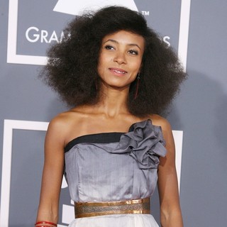 Esperanza Spalding in 54th Annual GRAMMY Awards - Arrivals