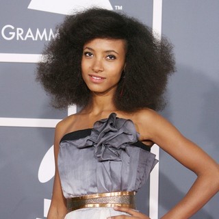 Esperanza Spalding in 54th Annual GRAMMY Awards - Arrivals
