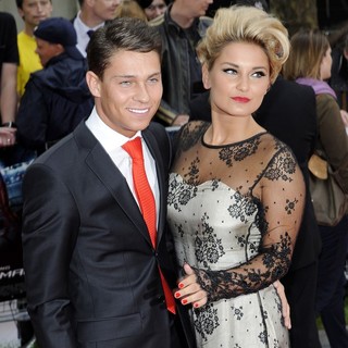 Joey Essex, Sam Faiers in The Premiere of The Amazing Spider-Man