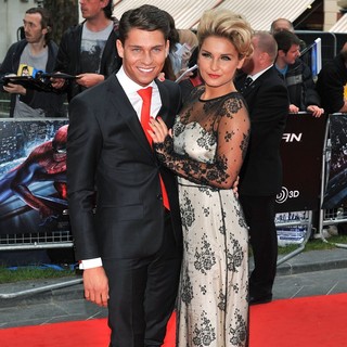 Joey Essex, Sam Faiers in The Premiere of The Amazing Spider-Man
