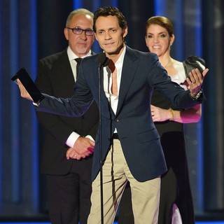 Emilio Estefan, Marc Anthony, Leila Cobo in Billboard Latin Music Awards 2012 - Show