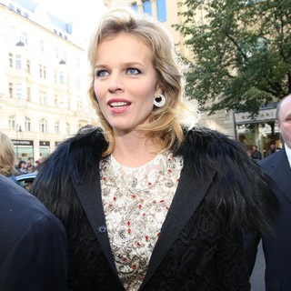 Eva Herzigova in The Official Opening of The Chopard Store