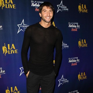 Evan Lysacek in The 4th Annual Holiday Christmas Tree Lighting Ceremony and The Opening of LA Kings