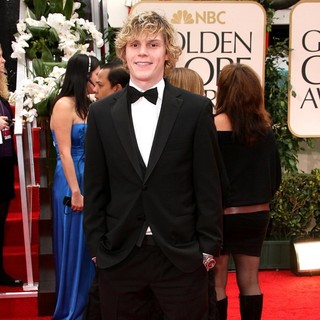 Evan Peters in The 69th Annual Golden Globe Awards - Arrivals