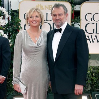 Lulu Evans, Hugh Bonneville in The 69th Annual Golden Globe Awards - Arrivals