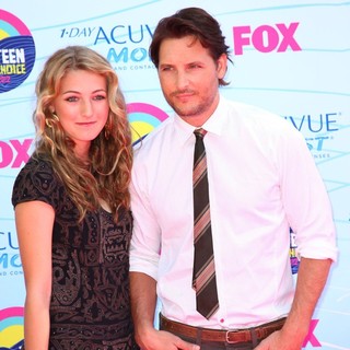 Luca Bella Facinelli, Peter Facinelli in The 2012 Teen Choice Awards - Arrivals