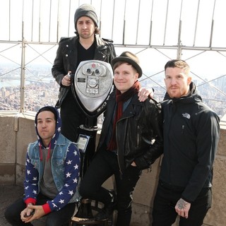 Fall Out Boy Promote Their Album Save Rock and Roll During A Photocall