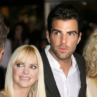 Anna Faris, Zachary Quinto in The World Premiere of What's Your Number? - Arrivals