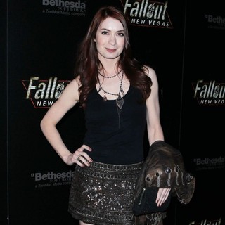 Felicia Day in Hollywood Celebrities Attend The Launch of Fallout New Vegas - felicia-day-launch-of-fallout-new-vegas-03